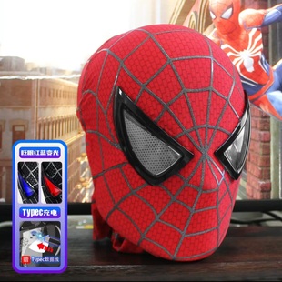 初代蜘蛛侠头套托比马奎尔面具电影还原手工制作丝条永不脱落