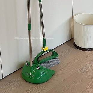 2024新款 扫把簸箕套装 高颜值家用软毛扫地笤帚客厅卫生清洁垃圾铲