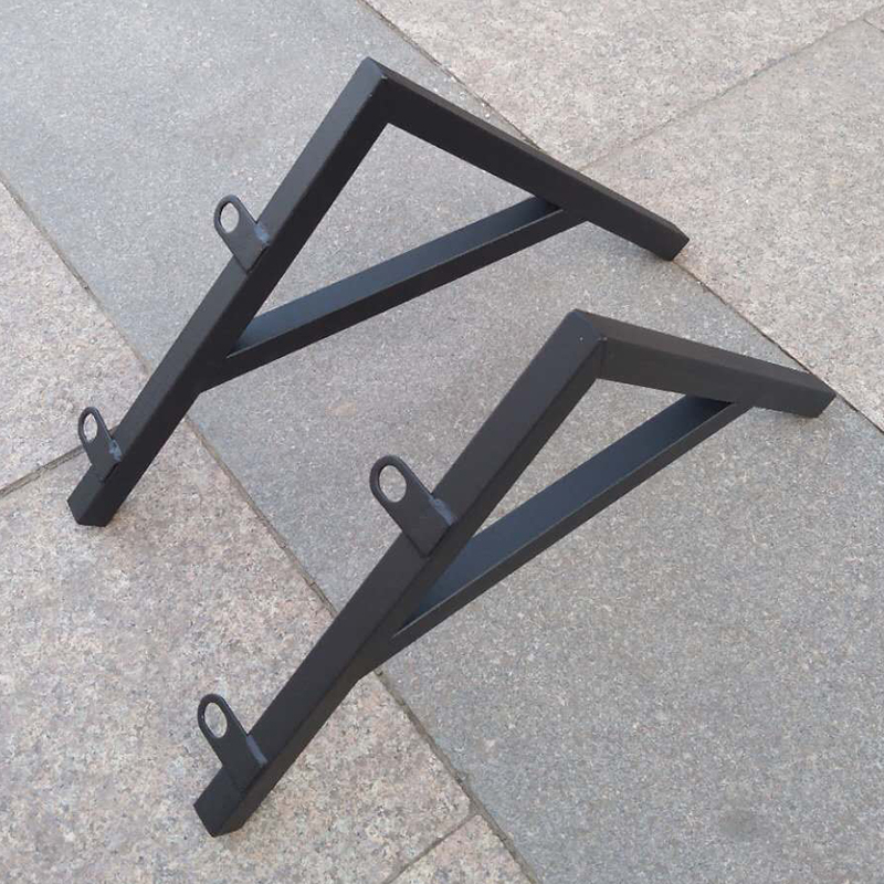 304烤漆黑色三角支撑 三角架子 置物支撑架 支架托 钉墙花架支撑