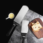 料理铲铁板烧不锈钢牛排扒铲披比萨生煎铲手抓饼工具煎饼铲子压铲