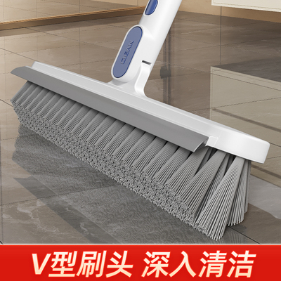 地板刷厕所缝隙刷卫生间刷地刷子浴室清洁刷地缝刷长柄洗地刷神器
