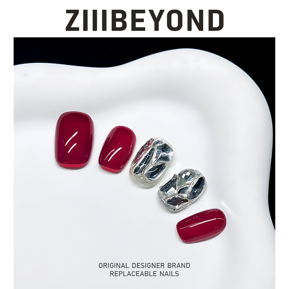 再变纯手工穿戴甲防水持久