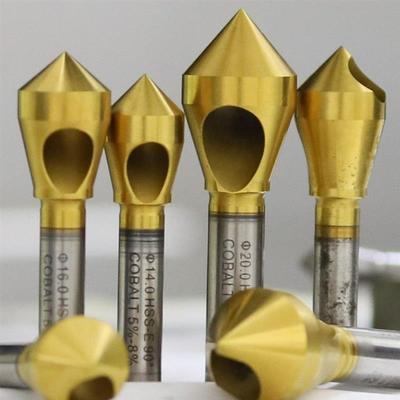 高钴60度82度90度100度110度120度倒角刀去毛刺修边沉孔斜孔锪钻