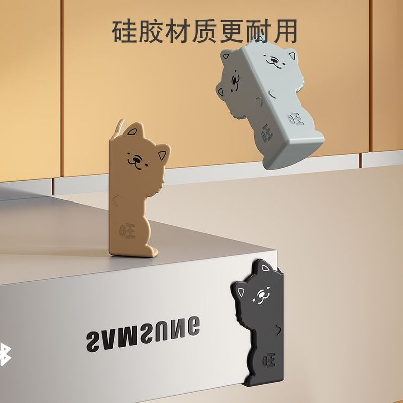 顶吸抽油烟机防撞护角硅胶防碰头防磕碰厨房家具桌子安全保护套