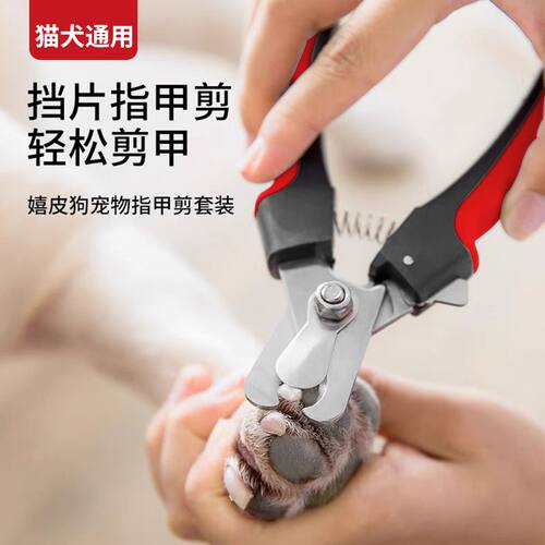 大小型犬通用宠物指甲剪猫咪狗狗家用新手修甲专用指甲钳器具