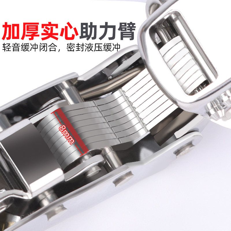 不锈钢柜门合页自动闭合器橱门锁扣强力铰链隐形门吸配件
