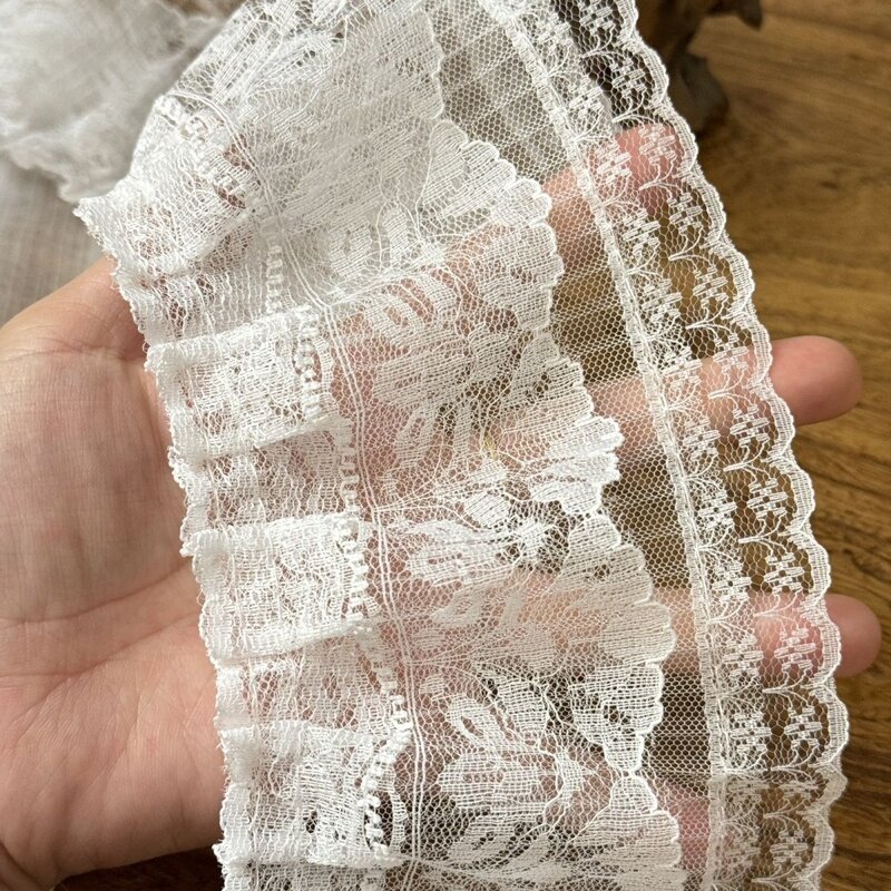 蕾丝花边diy手工服装辅料窗帘床单蚊帐花边装饰裙边下摆宽度11CM