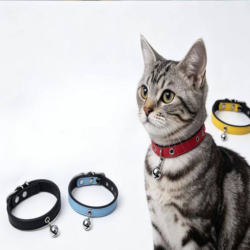 猫咪铃铛项圈 可爱猫脖围挂饰 可调节