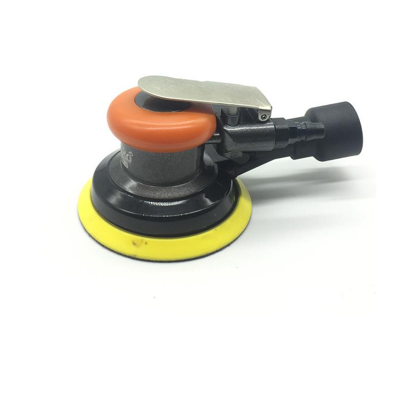 工业级气动打磨机5寸砂纸机TR-3380圆盘吸尘抛光机托罗磨光机