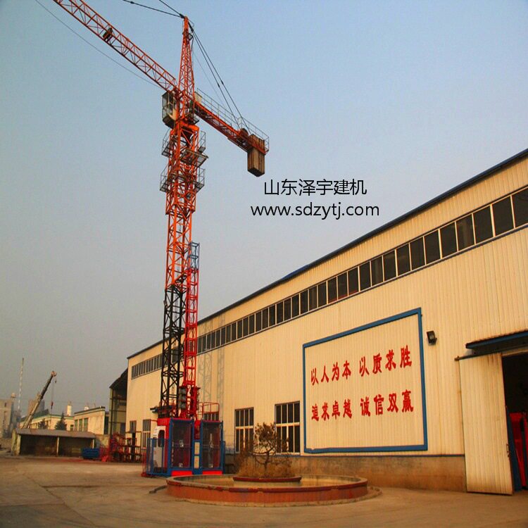 山东泽宇塔吊生产厂家塔吊塔机出口塔吊销售
