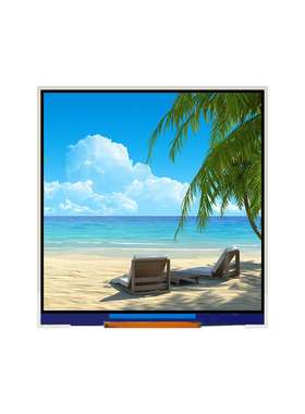 Z34001 3.4寸方屏LCD液晶显示屏480*480分辨率运用于八六盒开关