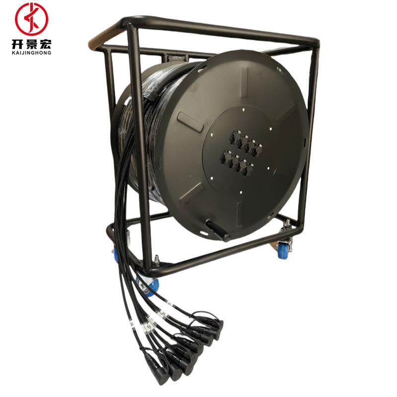 cat6超六类网线成品信号线多通道电缆车8通道网线舞台电缆车