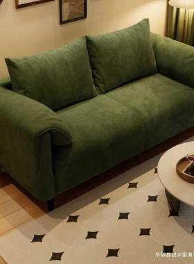 客厅小户型沙发卧室公寓出租屋服装店接待休息区双三人灯芯绒沙发