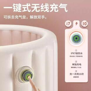 自动充气云朵泡澡桶大人折叠全身式家用浴桶浴盆沐浴浴缸