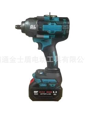 1000牛无刷电动扳手锂电充电式大扭力汽修风炮供应