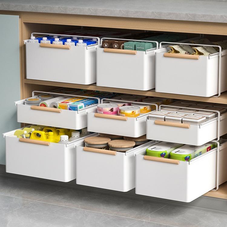 厨房下水槽置物架多功能抽屉收纳架抽拉式分层架橱柜拉篮调料架子