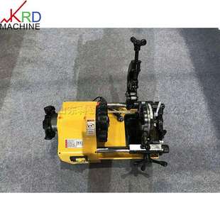 建筑施工行业套丝机自来水管道电动工具设备安装螺纹内孔倒角机