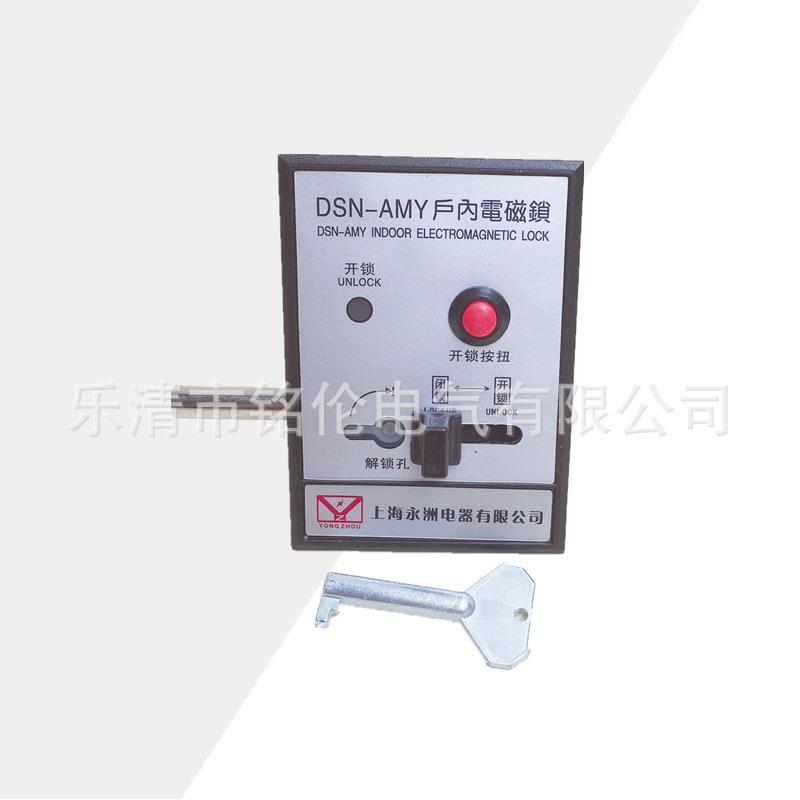 DSN系列户内高压柜门电磁锁DSN-AMY拔扭式户内电磁锁开关柜锁