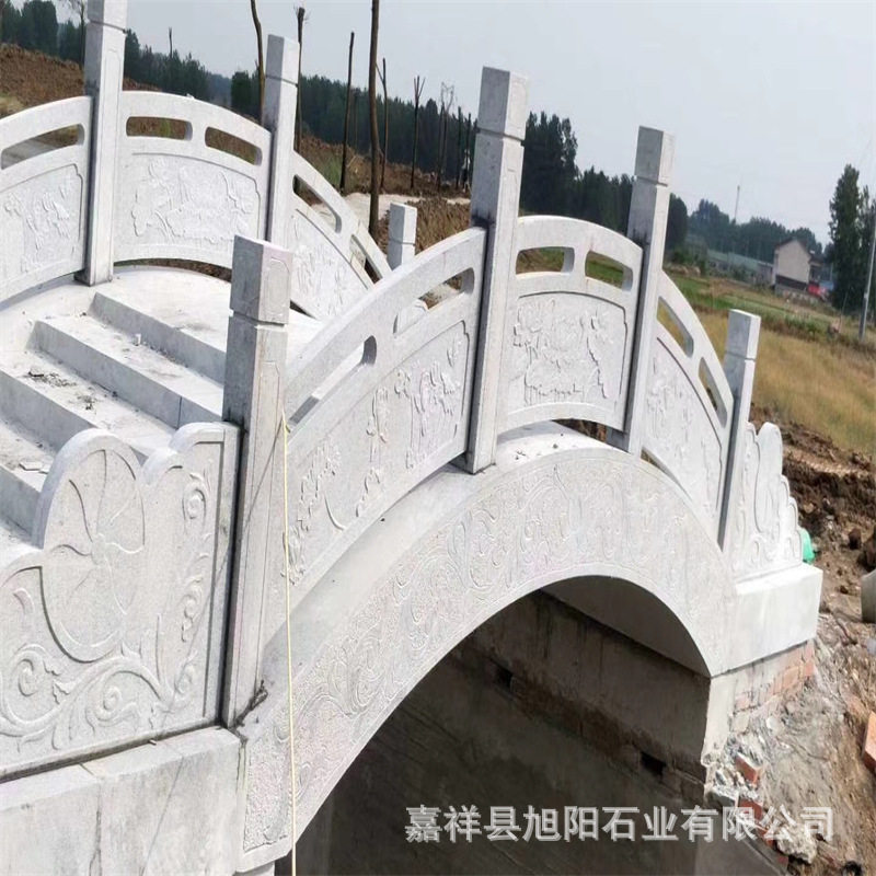 青石花岗岩石雕拱桥河道公园景观桥石拱桥石桥小石桥护栏板石栏杆