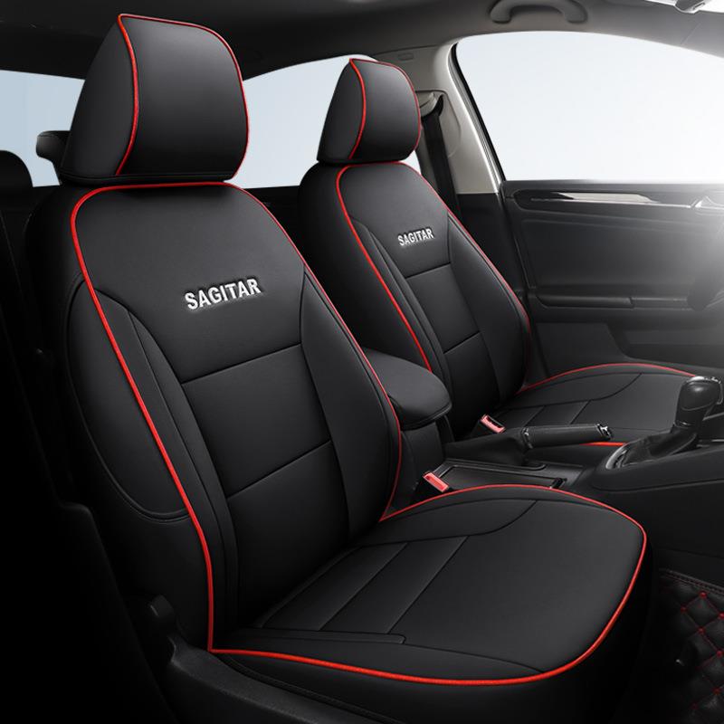 专车速腾专用舒适耐磨皮革全包围座椅套春夏秋冬通用五座汽车坐垫