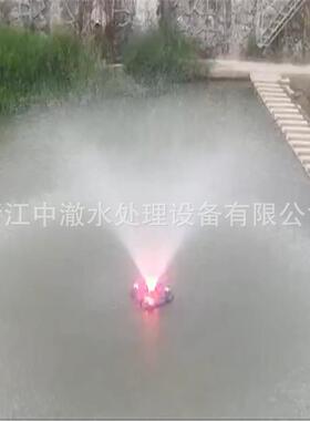 太阳能喷泉曝气机PQP-ZC光伏曝气机浙江太阳能曝气机