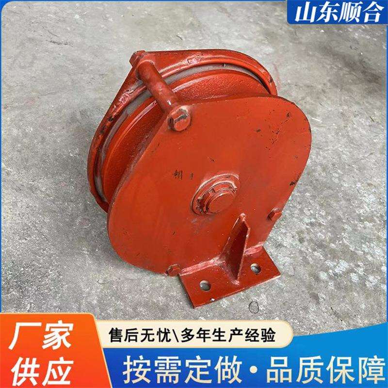 铸钢材质8T回头滑子无钩座滑轮钢板矿用耙斗机导向轮