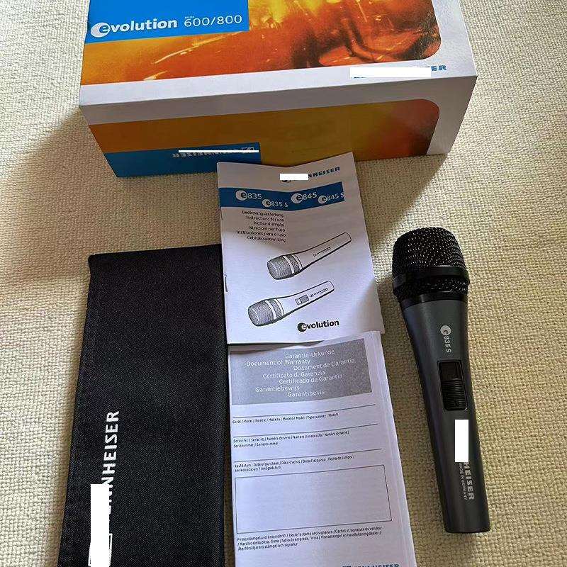 外贸e835s有线动圈麦克风舞台演出卡拉OK主持直播专业话筒