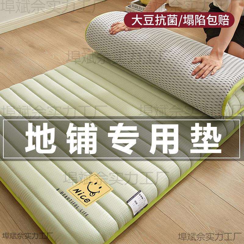 床垫软垫地铺睡垫家用可折叠防潮地垫打地铺单双人租房专用