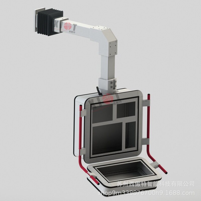 自动化电气吊臂操作箱悬臂控制箱触摸屏安装箱组件机床操作箱转角