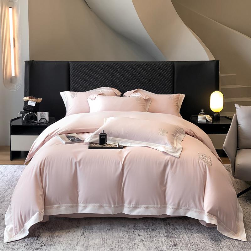 母婴级A类100支加厚磨毛四件套纯棉床单被套床笠轻奢秋冬床上用品