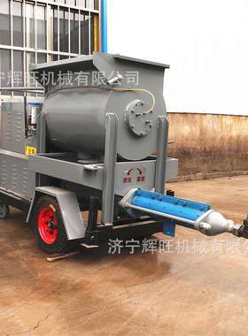 砂浆搅拌灌浆隧道锚杆注浆机GLZ-5螺杆制浆注浆一体机高压砂浆泵
