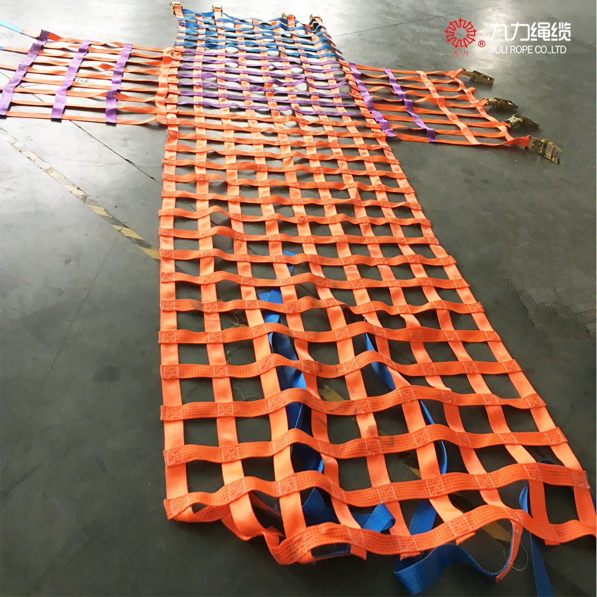 厂家直销批发涤纶吊货网/卸货网/扁平吊货网/防护网/货物起重吊网
