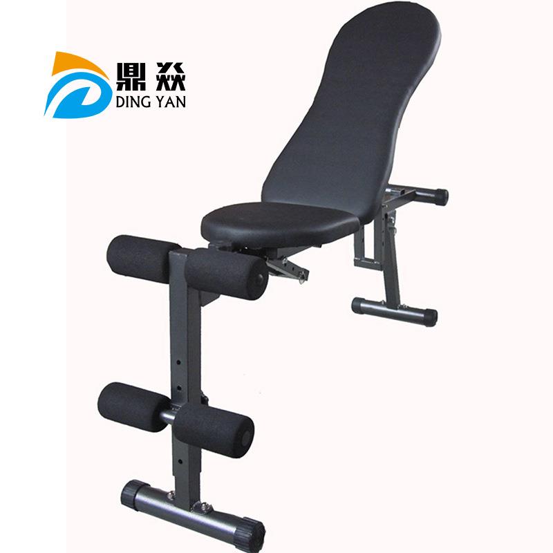 直销可折叠小飞鸟哑铃凳多功能家用健身器材可调节健腹板