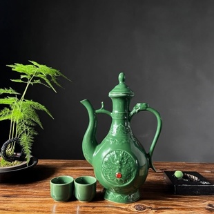 杏商竹酒杏花镇村500ml陶瓷瓶装45度竹叶酒整箱口粮酒送礼酒露酒