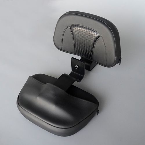 9折适用于哈雷靠背CVO滑翔骑手中F靠背垫公路分体车坐垫司机靠背