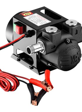 。竟固两用抽水泵12V24V220VB伏自吸泵柴油泵直流油泵抽油器加油