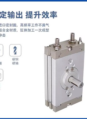 新款型/CRQ2系列/薄型摆台s旋转气缸/单轴型/CRQ2BS/CDRQ2BS/1现