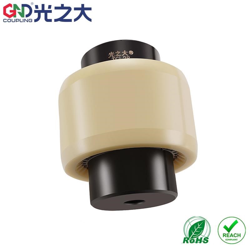 油泵电机连接器TGL曲面u齿尼龙齿式高强度联轴器GND光之大