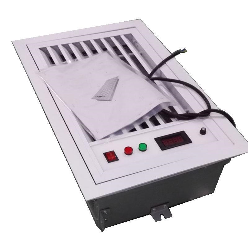 中央空调板式高压静电空气净化装置回K风口管道电子除尘模块