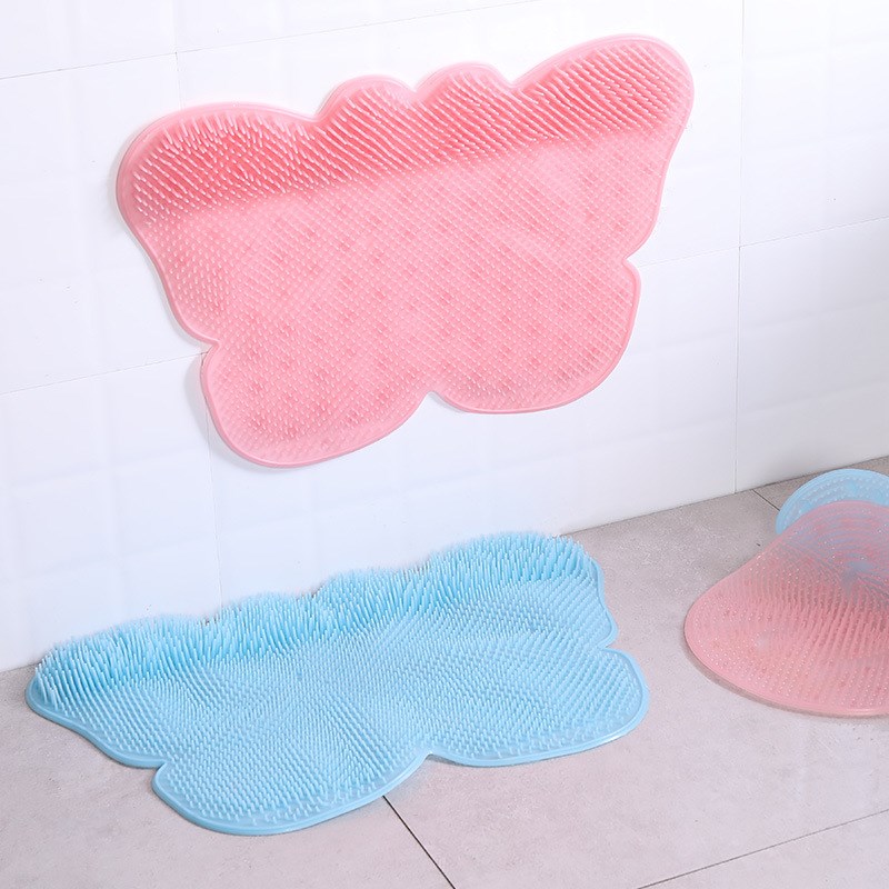 Bathroom Mat jSet  Rugs Soft Silicone Lazy Foot Washing Arti
