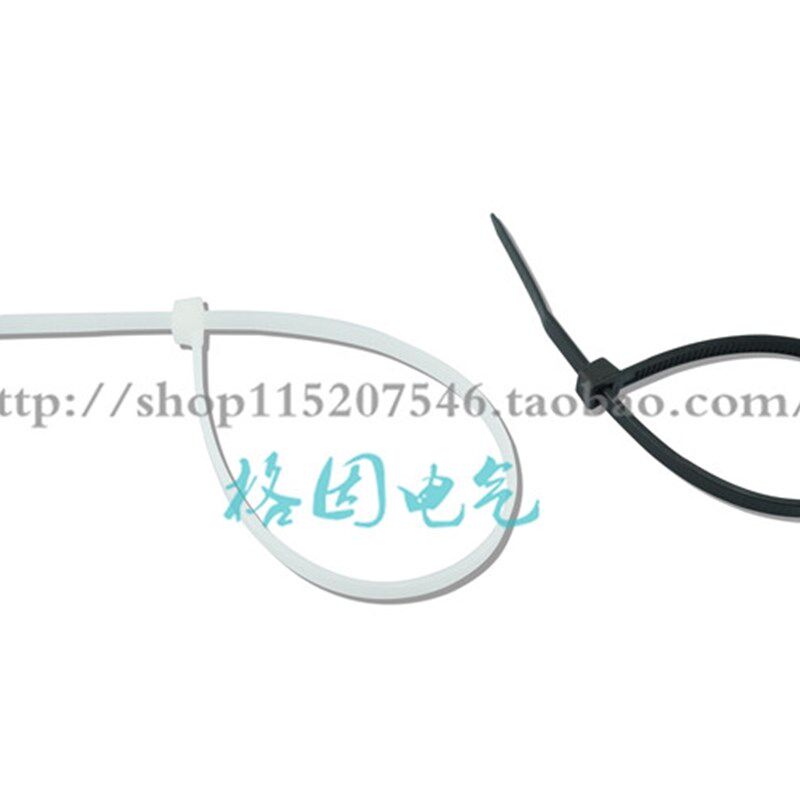 尼龙 扎带 CHS-5X450 200根/袋 长塑虹料 A级 O4.7x450mm 白 黑