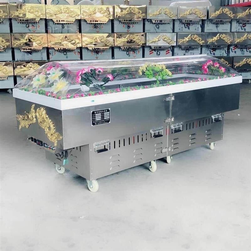 冰棺冷冻棺 制冷设l备 高配冰棺殡葬用品  骨灰盒  分体式冰棺
