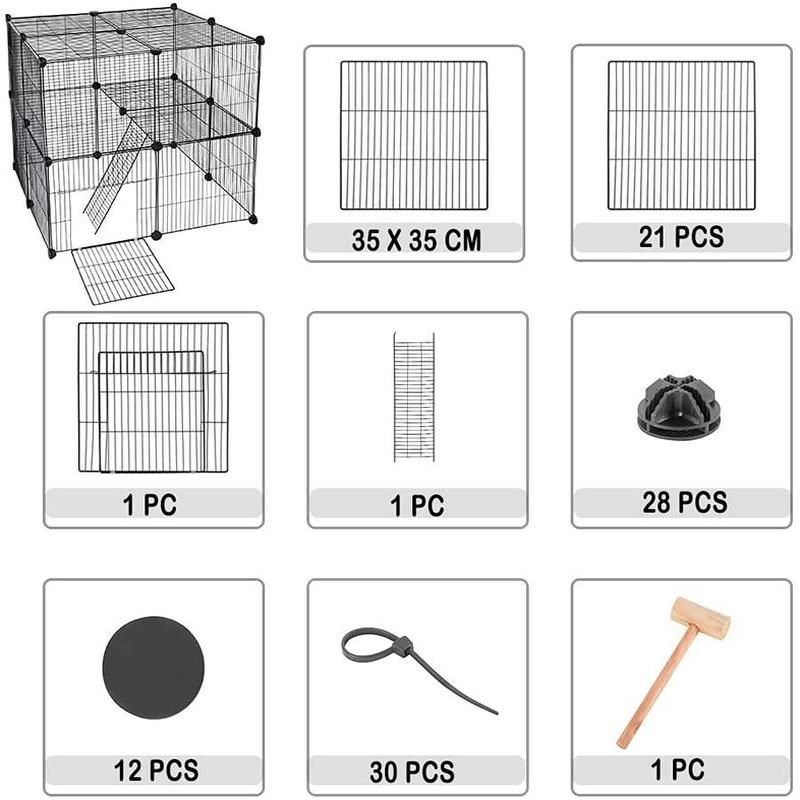 宠物围栏兔子笼h子家用室内小型栅栏小兔子铁丝网豚鼠荷兰猪小笼,宠物/宠物食品及用品,笼子,淘宝优惠券,粉丝福利购,淘宝优惠卷