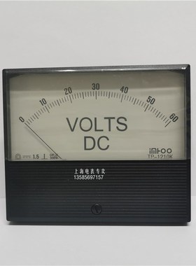 TP121c0K代用横河2076电压表DC60V 林肯电焊机电表100*120
