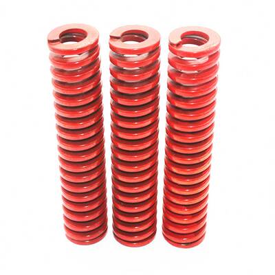 极速红色模具弹簧矩形弹簧压缩弹r簧TM402040 80 100 150 200 300