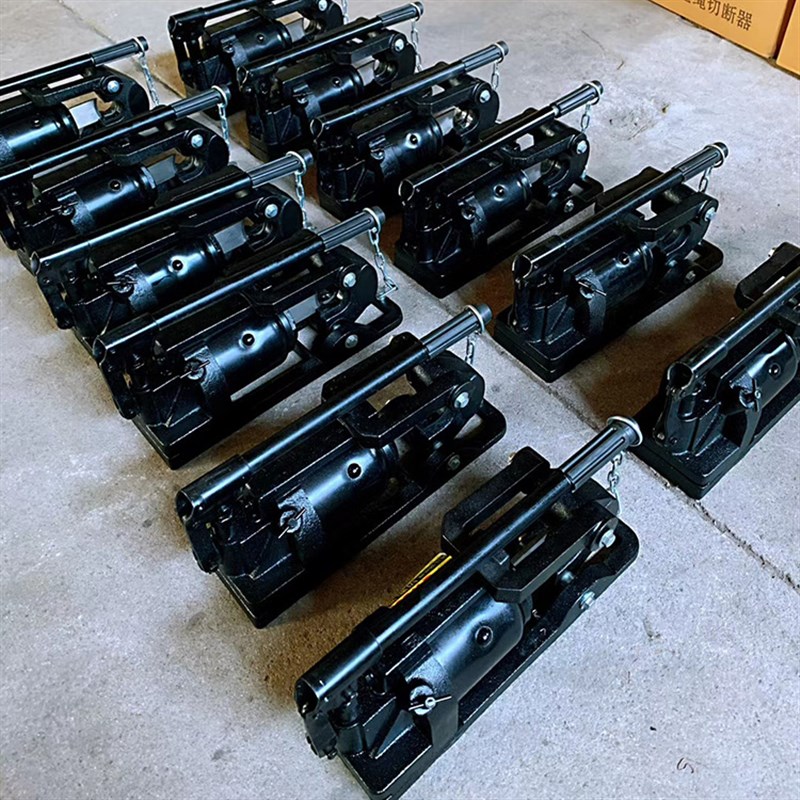 QY30液压钢丝绳切q断器 体积小 自重轻操作灵活钢缆线切割机