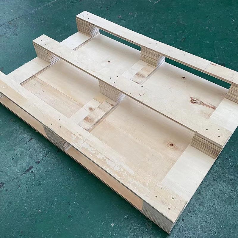 胶合板托盘仓储叉车用加固四面进D叉木卡板出口免熏蒸定制托盘
