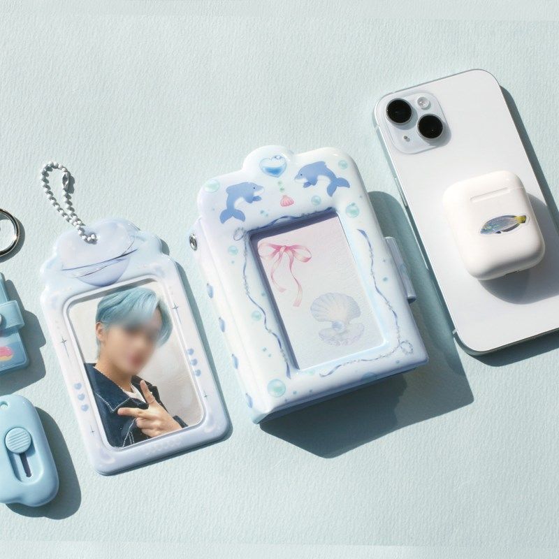 韩国be on d可爱拍立得相册insC明星3寸小卡收纳册咕卡收藏本ver.