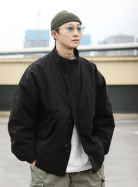 Vavu日系复古M-65三合一绗棉内胆夹克秋冬休闲通勤加厚棉服男潮牌