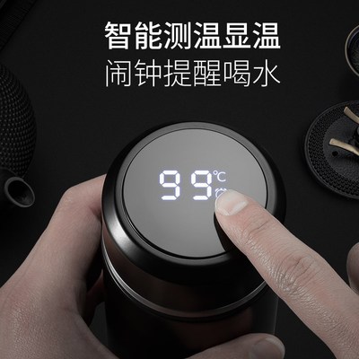 英国Bemega紫砂内胆保温杯男款女茶水分离泡茶杯子W大容量定制水